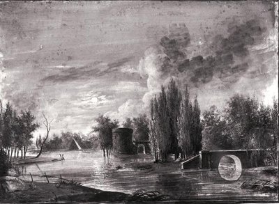 Erinnerung an Ermenonville von Simon Mathurin Lantara